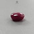 Star Ruby Gemstone Cabochon: 13.50cts - 15.70cts Natural Untreated Unheated Red 6Ray Star Ruby Oval & Round Shape 1pc For Jewelry