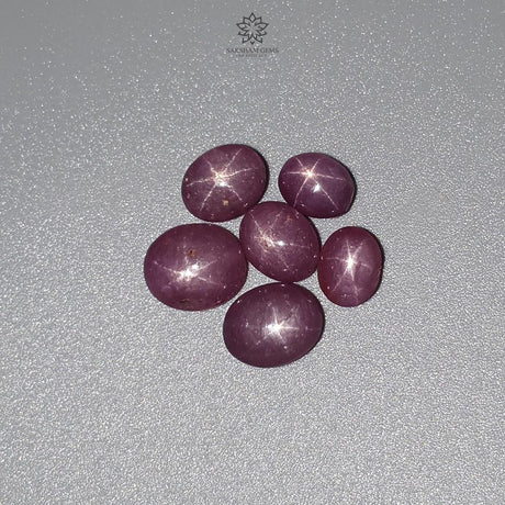 Star Ruby Gemstone Cabochon