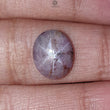 Star Ruby Trapiche Oval Cabochon Gemstone : 4.50cts Natural Unheated Star Ruby Trapiche Oval Cabochon 12mm -10mm 1pc For Jewelry