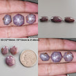 Star Ruby Oval ,Hexagon Cabochon Gemstone : Natural Unheated Star Ruby Oval ,Hexagon Cabochon For Jewelry