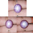 Star Ruby Gemstone Cabochon: Natural Untreated Unheated Red 6Ray Star Ruby Oval Round Shape 1pc for Jewelry