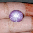 Star Ruby Gemstone Cabochon: Natural Untreated Unheated Red 6Ray Star Ruby Oval Round Shape 1pc for Jewelry