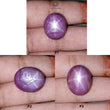 Star Ruby Gemstone Cabochon: Natural Untreated Unheated Red 6Ray Star Ruby Oval Round Shape 1pc for Jewelry