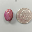 Star Ruby Gemstone Cabochon: Natural Untreated Unheated Red 6Ray Star Ruby Oval Shape 1pc for Jewelry July Birthstone