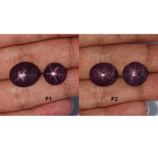 Star Ruby Gemstone Cabochon