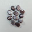 Silver Gray Sapphire Gemstone Faceted Cut: 74.50cts Natural Untreated Unheated Sapphire Oval Shape 12*10mm 11pcs Lot For Jewelry