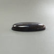 Silver Gray Blue Sapphire Gemstone Trapiche Cabochon: 52.90cts Natural Untreated Sapphire Oval Shape Cabochon 32*24.5mm 1pc For Jewelry