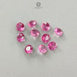 Pink Tourmaline Gemstone Faceted Cut: Natural Untreated Tourmaline Round Shape Lot For Jewelry