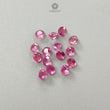 Pink Tourmaline Gemstone Faceted Cut: Natural Untreated Tourmaline Round Shape Lot For Jewelry