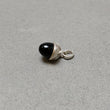 Black Onyx Gemstone 925 Sterling Silver Pendant : 4.20gms Natural Onyx Regular Size Bullet Pendant With Normal Loop 1" Gift For Her