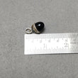 Black Onyx Gemstone 925 Sterling Silver Pendant : 4.20gms Natural Onyx Regular Size Bullet Pendant With Normal Loop 1" Gift For Her