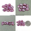 Raspberry Sheen Purple Pink SAPPHIRE Gemstone Cabochon : Natural Untreated Sapphire Uneven Shape 7*8mm - 16*11mm 9pcs, 11pcs, 12pcs, 14pcs