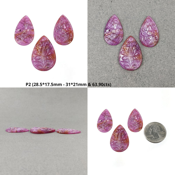 Hand Carved Sapphire