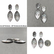 MOTHER OF PEARL Gemstone Carving : Natural Untreated Black Mop Hand Carved Pear Marquise Shape Pairs Sets