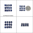 Sapphire Gemstone Normal Cut : Natural Untreated Unheated Sapphire Oval Pear Shape Lots