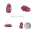 Pink TOURMALINE Gemstone Tumble : Natural Untreated Tourmaline Uneven Shape Cabochon
