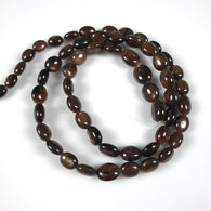 Golden Brown CHOCOLATE SAPPHIRE Gemstone Loose Beads : 144.50cts Natural Untreated Sapphire 18