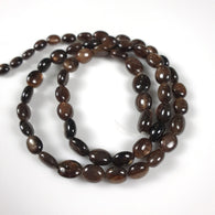 Golden Brown CHOCOLATE SAPPHIRE Gemstone Loose Beads : 144.50cts Natural Untreated Sapphire 18