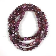 MULTI SAPPHIRE Gemstone Loose Beads : 190.50cts Natural Untreated Sheen Sapphire Gemstone 25
