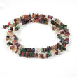MULTI SAPPHIRE Gemstone Loose Beads : 91.50cts Natural Untreated Sapphire Gemstone 18" Nuggets Cabochon 3mm - 6mm For Necklace