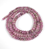 PINK SAPPHIRE Gemstone Loose Beads : 170.10cts Natural Untreated Sheen Sapphire 20.5