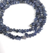 BLUE SAPPHIRE Gemstone Loose Beads : 120.00cts Natural Untreated Sapphire Gemstone 20" Nuggets Cabochon Beads 4mm - 7mm For Necklace