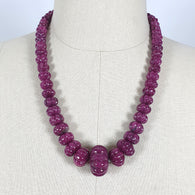Ruby Beads Necklace