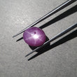 Exclusive Rare RECORD KEEPER In Star RUBY Gemstone Cabochon : 8.90cts Natural Untreated Star Ruby Oval Shape Cabochon 12*10mm 1pc