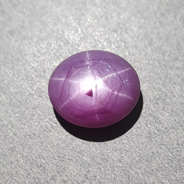 Exclusive Rare RECORD KEEPER In Star RUBY Gemstone Cabochon : 8.90cts Natural Untreated Star Ruby Oval Shape Cabochon 12*10mm 1pc