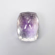 Purple RUTILE AMETHYST Gemstone Checker Cut : 54.00cts Natural Untreated Amethyst Cushion Shape 25*19mm (With Video)