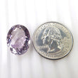 PURPLE RUTILE AMETHYST Quartz Gemstone Checker Cut : 16.00cts Natural Untreated Amethyst Oval Shape 14*18mm (With Video)