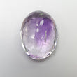PURPLE RUTILE AMETHYST Quartz Gemstone Normal Cut : 16.00cts Natural Untreated Amethyst Oval Shape 15*19.5mm (With Video)