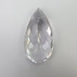 RUTILE AMETHYST Quartz Gemstone Checker Cut : 33.75cts Natural Untreated Amethyst Pear Shape 32*17mm (With Video)