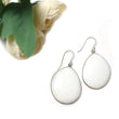 White Rhinestone Earrings