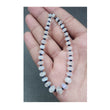 RAINBOW MOONSTONE & BLUE Sapphire Gemstone Loose Beads : 50.20cts Natural Untreated Moonstone Oval Plain Nuggets 5mm - 8mm 8" (With Video)