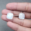RAINBOW MOONSTONE Gemstone Loose Beads : 24.00cts Natural Untreated Unheated Moonstone Cushion Shape 16mm Pair (With Video)