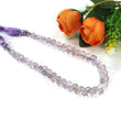 AMETHYST Gemstone Checker Cut Loose BEADS : Natural Untreated Purple Amethyst Loose Tear Drops Heishe Statement Beads