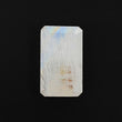 Moonstone Gemstone Normal Cut : 10.15cts Natural Untreated Unheated Rainbow Moonstone Baguette Shape 20*12mm