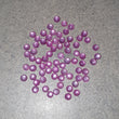 Star Sheen Ruby (See Video) Gemstone Cabochon : 32.20cts Natural Untreated Ruby Round Shape Cabochon 4mm 71pcs