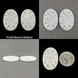WHITE MOONSTONE Gemstone Carving : Natural Untreated Unheated Moonstone Hand Carved Round Oval Shape