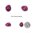Pink TOURMALINE Gemstone Tumble : Natural Untreated Tourmaline Uneven Shape Cabochon