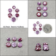 Sapphire Gemstone Normal Cut : Natural Untreated Raspberry Sheen Pink Sapphire Round Shape Lots