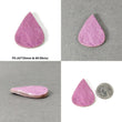 DRUZY Gemstone : Natural Untreated Rare Pink & Green Druzy Gemstone Pear, Oval Shape 24*18mm - 42mm*33mm 1pc