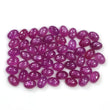 Raspberry SAPPHIRE Gemstone Cabochon September Birthstone : 40.30cts Natural Untreated Sheen PINK Sapphire Oval Shape Cabochon 6*4mm 52pcs