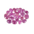 38.50cts Natural Untreated Raspberry Sheen PINK SAPPHIRE Gemstone September Birthstone Uneven Shape Rose Cut 6*5mm - 13*10mm 22pcs