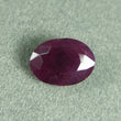 7.87cts Natural Untreated RED RUBY (Maanik) Gemstone Normal Cut Oval Shape Rashi Ratan 14*10mm*6h