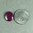 9.09cts Natural Untreated RED RUBY (Maanik) Gemstone Normal Cut Oval Shape Rashi Ratan 15.5*12mm*5h