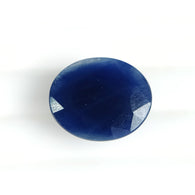 5.42cts प्राकृतिक अनुपचारित नीला नीलम रत्न अंडाकार आकार सामान्य कट 12*10mm
