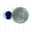 5.42cts Natural Untreated BLUE SAPPHIRE Gemstone Oval Shape Normal Cut 12*10mm
