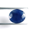 6.00ratti Natural Untreated BLUE SAPPHIRE (NEELAM) Gemstone Rashi Ratan Oval Shape Normal Cut 12*10mm